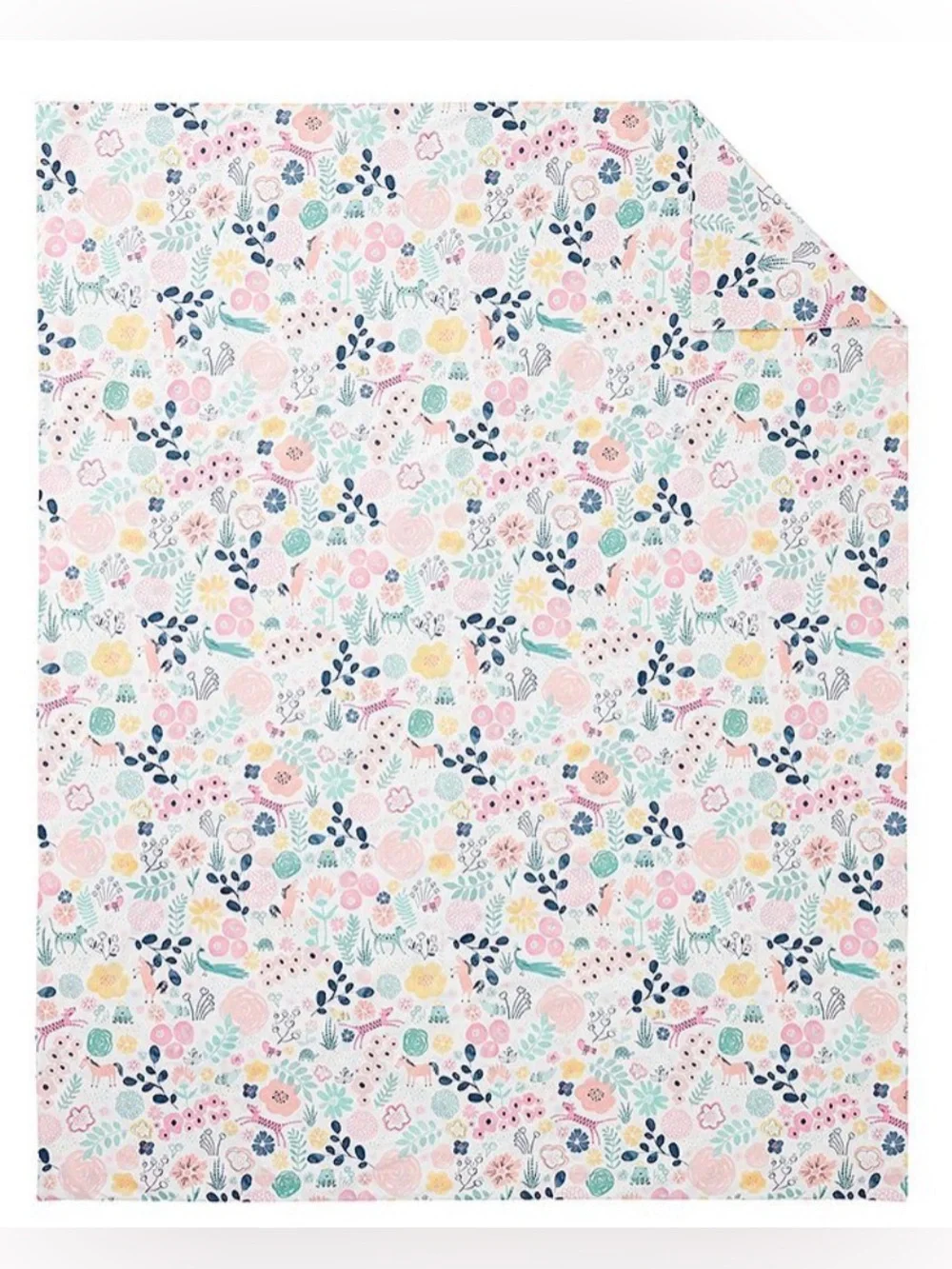 Pottery Barn Kids Sasha's Garden Organic F/Q Duvet Cover & Shams NWT Retail $204
